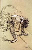 Degas, Edgar - Seated Dancer Adjusting Her Shoes
